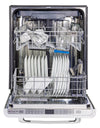 Unique Classic Retro Dishwasher Marshmallow White