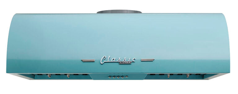 Unique 36' Classic Retro Ocean Mist Turquoise Range Hood