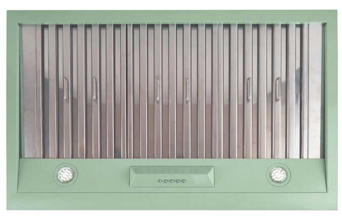 Unique 36' Classic Retro Summer Mint Green Range Hood