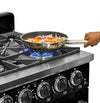Cuisinière à gaz Classic Rétro avec four à convection, 36 po, 5,2 pi3, vert pale