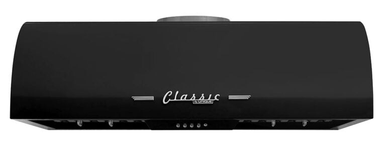 Unique 36' Classic Retro Midnight Black Range Hood