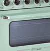 Unique 36' Classic Retro Summer Mint Green Range with FR Triple Crown Burner