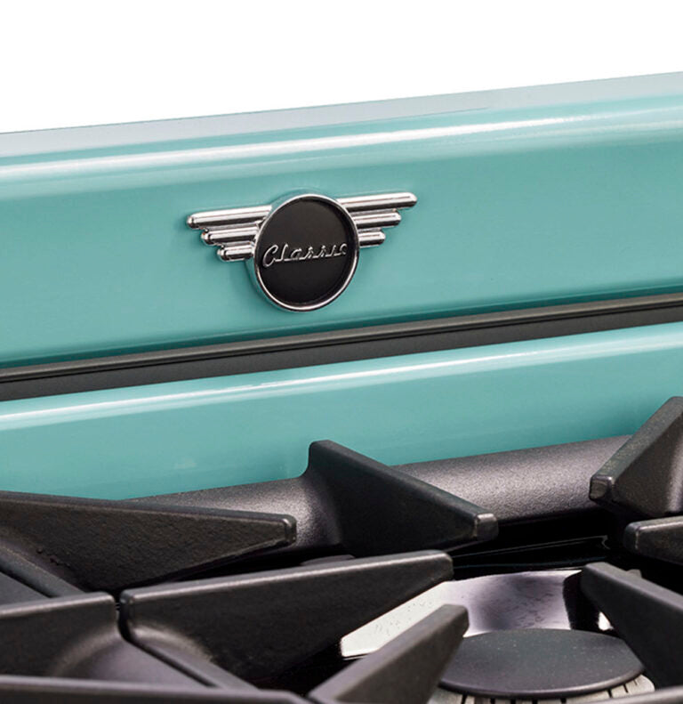 Unique 36' Classic Retro Ocean Mist Turquoise Range with FR Triple Crown Burner