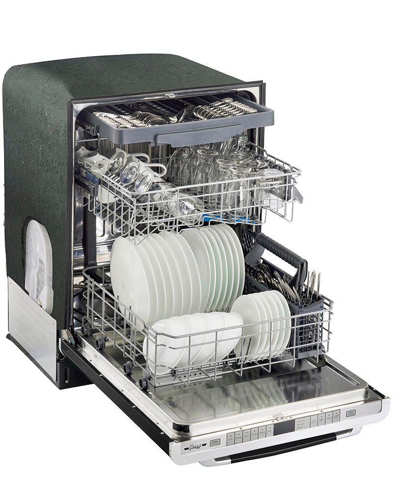 Unique Classic Retro Dishwasher Midnight Black