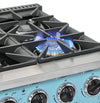 Unique 36' Classic Retro Ocean Mist Turquoise Range with FR Triple Crown Burner