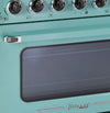 Unique 36' Classic Retro Ocean Mist Turquoise Range with FR Triple Crown Burner