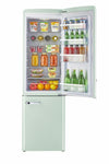 Classic Retro 21.6 in. 8.7 cu. ft. Retro Bottom Freezer Refrigerator in Summer Mint Green, ENERGY STAR