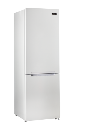 Unique 325 Litre White 12/24 DC Bottom Mount Refrigerator