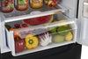 Off-Grid 24-inch 11.7 cu. ft. 325L Solar DC Bottom Freezer Refrigerator in Black