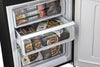 Off-Grid 24-inch 11.7 cu. ft. 325L Solar DC Bottom Freezer Refrigerator in Black