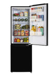 Off-Grid 24-inch 11.7 cu. ft. 325L Solar DC Bottom Freezer Refrigerator in Black