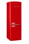 Classic Retro 12 cu. ft. Bottom Freezer Refrigerator in Candy Apple Red