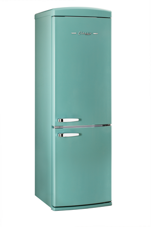Classic Retro 12 cu.ft. Bottom Freezer Refrigerator in Ocean Mist Turquoise