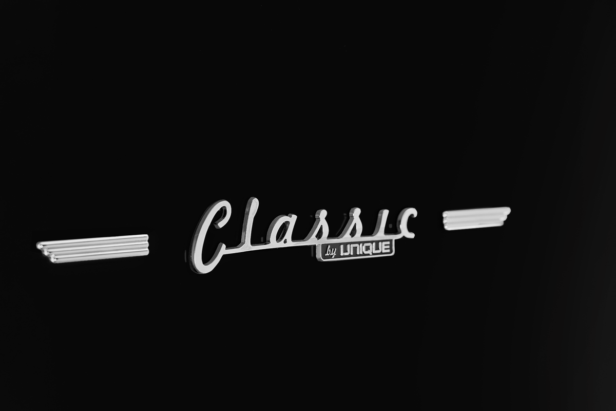 Classic Retro 12 cu. ft. Bottom Freezer Refrigerator in Midnight Black
