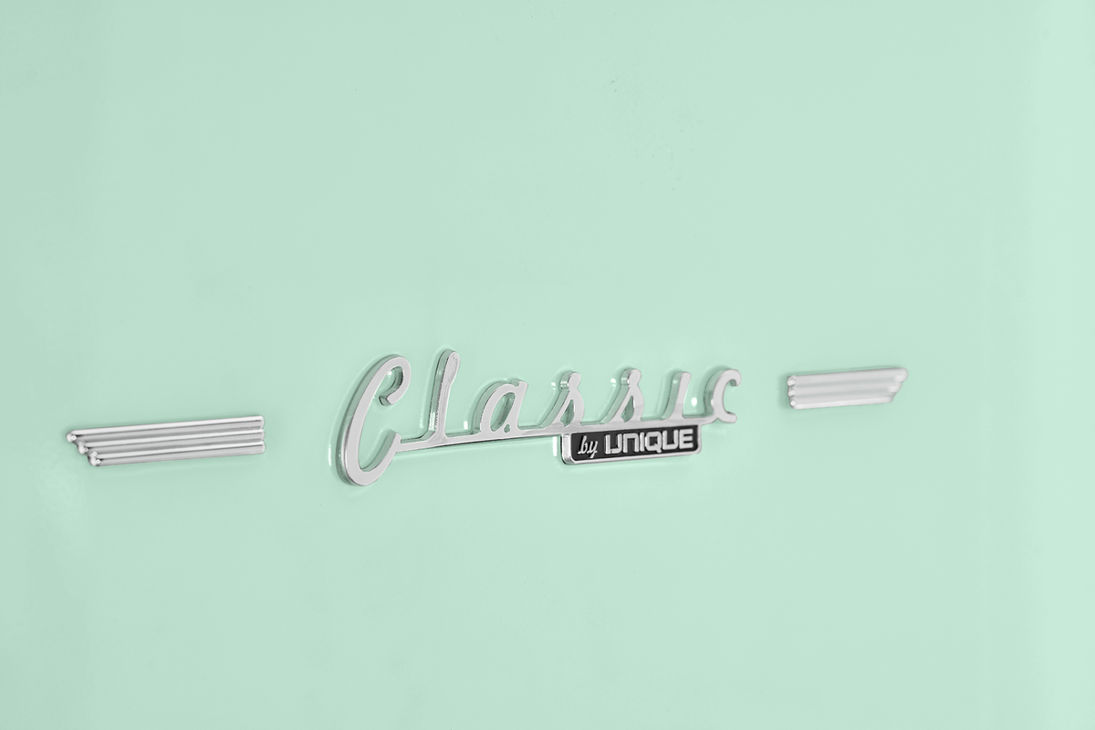 Classic Retro 12 cu. ft.  Bottom Freezer Refrigerator in Summer Mint Green