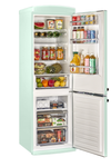 Classic Retro 12 cu. ft.  Bottom Freezer Refrigerator in Summer Mint Green