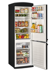 Classic Retro 12 cu. ft. Bottom Freezer Refrigerator in Matte Black