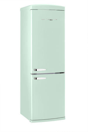 Unique 340 Litre Light Green AC Refrigerator/Freezer