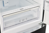 Classic Retro 12 cu. ft. Bottom Freezer Refrigerator in Matte Black
