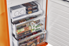 Classic Retro 12 cu. ft. Bottom Freezer Refrigerator in Creamsicle Orange