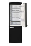 Classic Retro 12 cu. ft. Bottom Freezer Refrigerator in Matte Black
