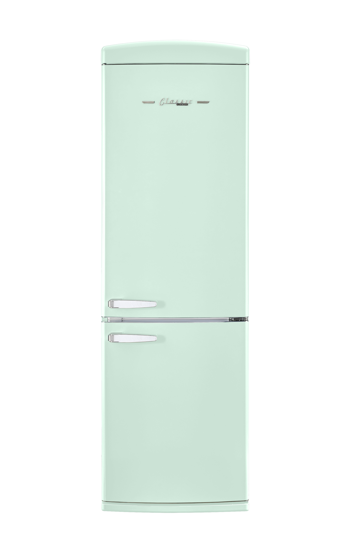 Classic Retro 12 cu. ft.  Bottom Freezer Refrigerator in Summer Mint Green