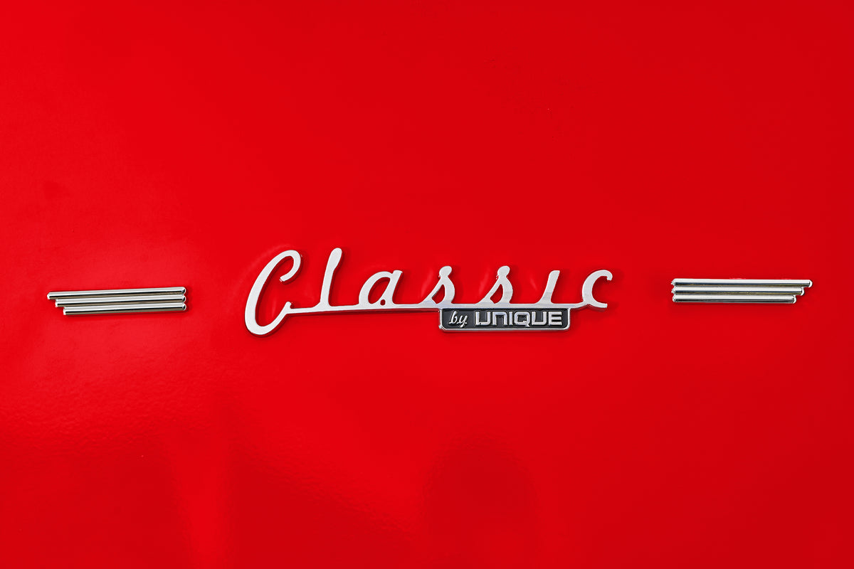 Classic Retro 12 cu. ft. Bottom Freezer Refrigerator in Candy Apple Red