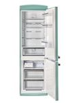 Classic Retro 12 cu.ft. Bottom Freezer Refrigerator in Ocean Mist Turquoise