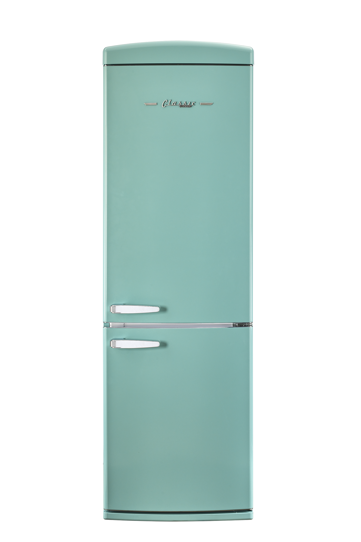 Classic Retro 12 cu.ft. Bottom Freezer Refrigerator in Ocean Mist Turquoise