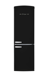 Classic Retro 12 cu. ft. Bottom Freezer Refrigerator in Matte Black