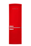 Classic Retro 12 cu. ft. Bottom Freezer Refrigerator in Candy Apple Red