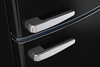 Classic Retro 12 cu. ft. Bottom Freezer Refrigerator in Midnight Black