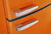 Classic Retro 12 cu. ft. Bottom Freezer Refrigerator in Creamsicle Orange