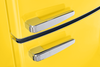 Unique Appliances Classic Retro 23.8 in 11.7 cu. ft. Frost Free Retro Bottom Freezer Refrigerator in Yellow, ENERGY STAR
