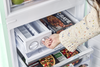 Classic Retro 12 cu. ft.  Bottom Freezer Refrigerator in Summer Mint Green