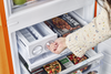 Classic Retro 12 cu. ft. Bottom Freezer Refrigerator in Creamsicle Orange