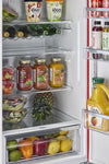 Classic Retro 12 cu. ft. Bottom Freezer Refrigerator in Candy Apple Red