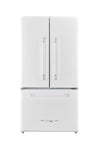 Unique 595Litre Marshmallow White French Door Refrigerator