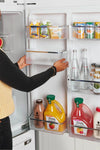 Classic Retro 30 in 17.7 cu. ft. Frost Free Retro Bottom Freezer Refrigerator in Marshmallow White, ENERGY STAR