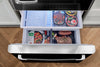 Classic Retro 30 in 17.7 cu. ft. Frost Free Retro Bottom Freezer Refrigerator in Midnight Black, ENERGY STAR