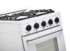 Unique Classic 20' White Off Grid Propane Range