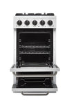 Unique Classic 20' White Off Grid Propane Range
