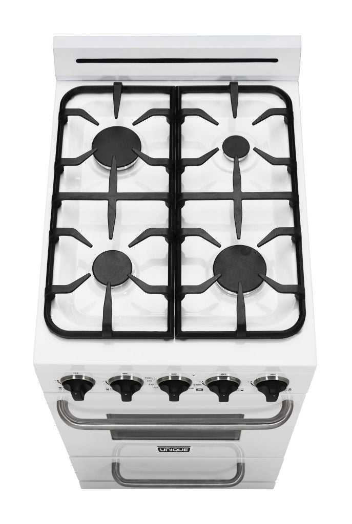 Unique Classic 20' White Off Grid Propane Range