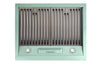 Classic Retro 24-inch 500 CFM Ducted Under Cabinet Range Hood with LED Lighting in Summer Mint Green