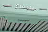 Classic Retro 24-inch 500 CFM Ducted Under Cabinet Range Hood with LED Lighting in Summer Mint Green