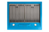 Classic Retro 24-inch 500 CFM Ducted Under Cabinet Range Hood with LED Lighting in Robin Egg Blue