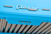 Classic Retro 24-inch 500 CFM Ducted Under Cabinet Range Hood with LED Lighting in Robin Egg Blue