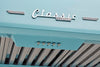 Classic Retro 24-inch 500 CFM Ducted Under Cabinet Range Hood with LED Lighting in Ocean Mist Turquoise