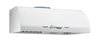 Classic Retro 24-inch 500 CFM Ducted Under Cabinet Range Hood with LED Lighting in Marshmallow White
