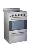 Unique Prestige 24' Stainless Steel Electric Ceramic Top with Electronic ignition